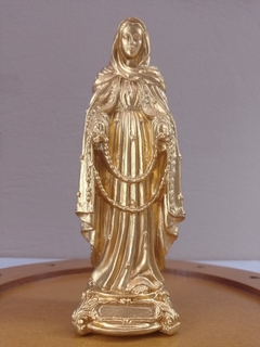 Nossa Senhora das Lágrimas 20 cm - ouro velho na internet