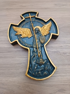 Cruz de São Miguel - gesso - comprar online