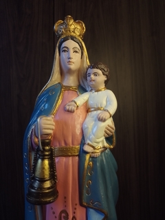 Nossa Senhora da Luz 30 cm gesso - comprar online