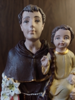 Santo Antônio 20 cm gesso maciço na internet