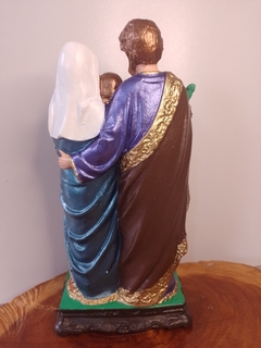 Sagrada família de látex inquebrável 22 cm - Sancte Ioseph