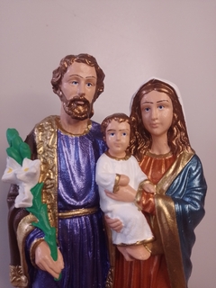 Sagrada família de látex inquebrável 22 cm - comprar online