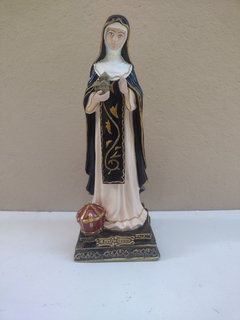 Santa Edwiges 33 cm gesso na internet