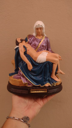 Nossa Senhora da Piedade 26x20 cm látex inquebrável - loja online