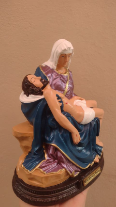Nossa Senhora da Piedade 26x20 cm látex inquebrável na internet