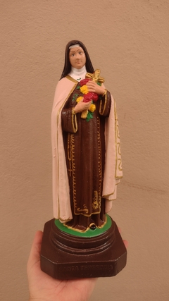 Santa Teresinha 33 cm - látex inquebrável