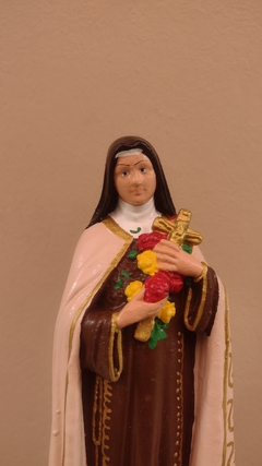 Santa Teresinha 33 cm - látex inquebrável - comprar online