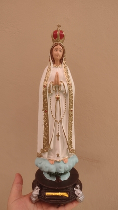 Nossa Senhora de Fátima de látex 40 cm