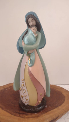 Nossa Senhora Mãe de Deus 24 cm gesso - Sancte Ioseph