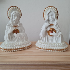 Bustos Sagrados Corações 15 cm