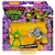 TEENAGE MUTANT NINJA TURTLES MUTANT MAYHEM MIKEY VS ROCKSTEADY PLAYMATES TOYS