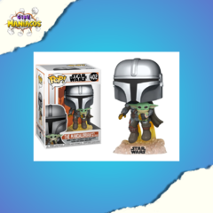 Pop! Star Wars: The Mandalorian - Mandalorian with The Child - Funko