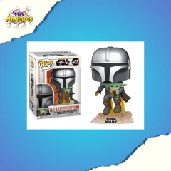 Pop! Star Wars: The Mandalorian - Mandalorian with The Child - Funko