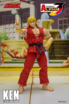 [Pré-venda] Ken, Street Fighter Alpha 3 Storm Arena - STORM COLLECTIBLES - Gibi Maniacos