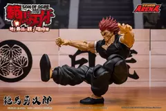 Imagem do [Pré-venda] Baki Hanma: Filho do Ogre Storm Arena Yujiro Hanma Figura de ação em escala 1/12