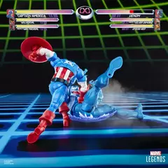 Imagem do [Pré-venda] Two Pack Marvel Legends Gamerverse Capitão América vs. Venom