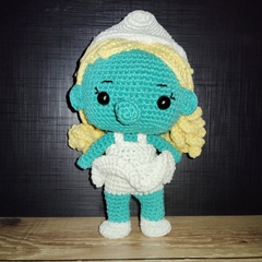 Amigurumi - Smurfs - Smurfette na internet