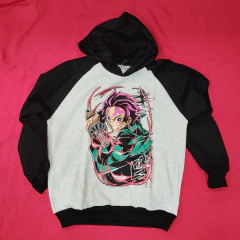 Moletom Demon Slayer #002 Tanjiro Battle Damage na internet