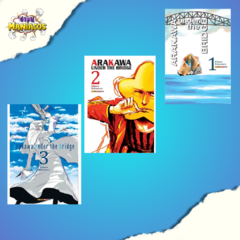 Pack Arakawa Under The Bridge Vol. 01 ao Vol. 03