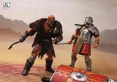 [Pré-venda] Combatentes Lutam Pela Glória Branthoc, o urso, Action Figure em escala 1/12