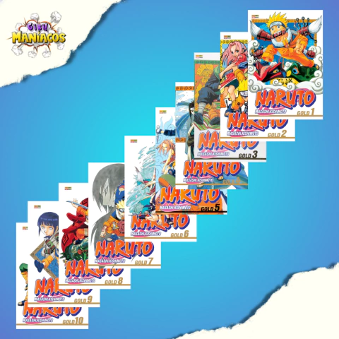 Pack Naruto Gold Vol. 01 a 10