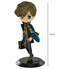 Newt Scamander, Animais Fantasticos - Fantastic Beasts - Q Posket - Banpresto - Gibi Maniacos