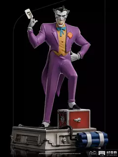 Coringa - Batman Animated Series - Art Scale 1/10 - Iron Studios - Gibi Maniacos