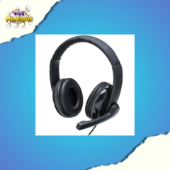 Fone De Ouvido Headset Pro P2 - Cancelamento De Ruido - Pot. 30mw C/ Adapt. P3 Preto - Multilaser