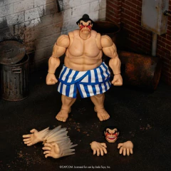 [Pré-venda] E. Honda (Versão Deluxe) Street Fighter II - 1/12 - Jada Toys - Gibi Maniacos