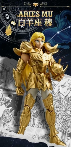 [Pré-venda] Aries Mu, Saint Seiya - Model Kit - Blokees - loja online