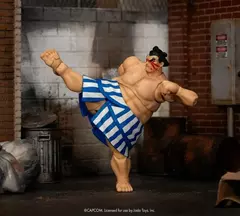 [Pré-venda] E. Honda (Versão Deluxe) Street Fighter II - 1/12 - Jada Toys - Gibi Maniacos