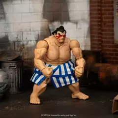 [Pré-venda] E. Honda (Versão Deluxe) Street Fighter II - 1/12 - Jada Toys - Gibi Maniacos