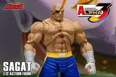 [Pré-venda] Sagat - Street Fighter Alpha 3 Storm Arena - Storm Collectibles - Gibi Maniacos