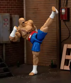 Imagem do [Pré-venda] Sagat, Street Fighter II - 1/12 - Jada Toys