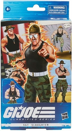 Imagem do G.I. JOE Classified Series - Sgt Slaughter- Hasbro