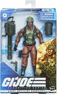 G.I. JOE Classified Series Roadblock - Hasbro - Gibi Maniacos