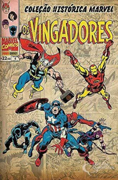 Coleção Histórica Marvel Pack: Vols. 1 ao 4 - Vingadores