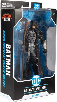 Batman Dark Nigths: Death Metal - DC Multiverse - McFarlane - Gibi Maniacos