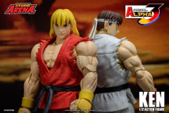 [Pré-venda] Ken, Street Fighter Alpha 3 Storm Arena - Storm Collectibles - Gibi Maniacos