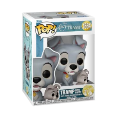 [Pré-venda] Pop! Disney: Lady and The Tramp - Tramp with Puppy - Funko na internet