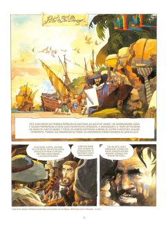 De Mar a Mar. A Descoberta do Pacífico - Gibi Maniacos