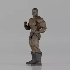 Imagem do [Pré-venda] Brutal Realm Jagun (Guerreiro Africano Bárbaro) Figura de Ação Escala 1/12