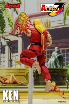 [Pré-venda] Ken, Street Fighter Alpha 3 Storm Arena - STORM COLLECTIBLES - Gibi Maniacos