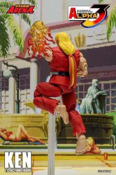 [Pré-venda] Ken, Street Fighter Alpha 3 Storm Arena - Storm Collectibles - Gibi Maniacos