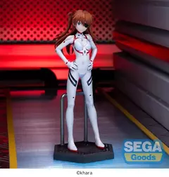 [Pré-venda] Asuka Shikinami Langley (Plugsuit Ver.), Rebuild of Evangelion Luminasta - SEGA - Gibi Maniacos