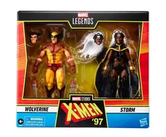 [Pré-venda] Two Pack Marvel Legends X-Men 97: Wolverine & Tempestade