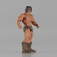 [Pré-venda] Brutal Realm Chetan (Guerreiro Nativo Americano Bárbaro) Figura de Ação Escala 1/12