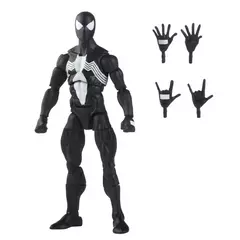 Figura de ação do Homem-Aranha Marvel Legends Retro Collection Symbiote Spider-Man