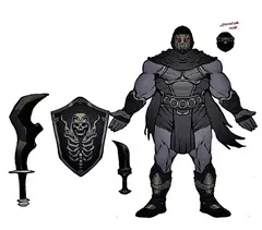 Imagem do [Pré-venda] Brutal Realm The Shadow Army: The Shaddar Figura de Ação Escala 1/12