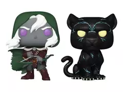 [Pré-venda] Pop! Games: Dungeons & Dragons -Drizzt Do'Urden & Guenhwyvar Two-Pack - Funko na internet